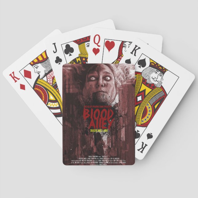 Blood Alley Poster Playing Cards (Back)