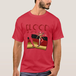 blood and glitter red lord of the lost eurovision T-Shirt