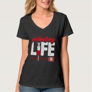 Blood Bag Phlebotomy Life Phlebotomist Men Women T-Shirt