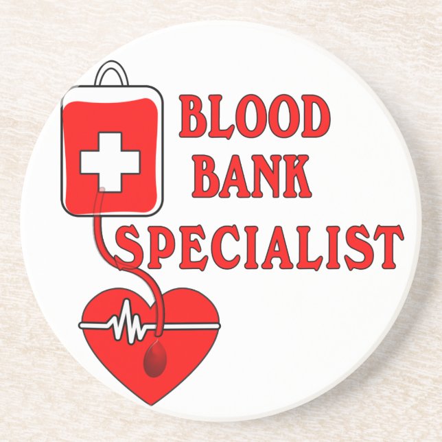 BLOOD BANK SPECIALIST COASTER (Front)