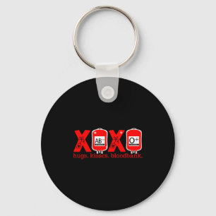 Blood Bank Valentine Medical Lab Science Medical L Key Ring