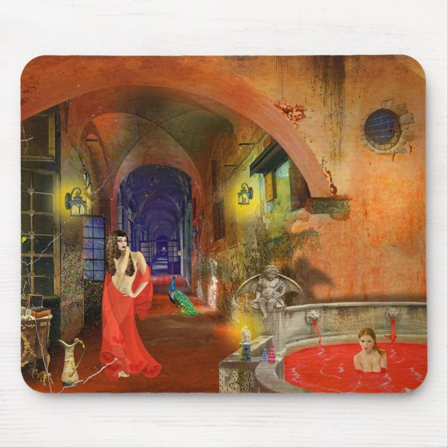 Blood Bath Mouse Mat (Front)