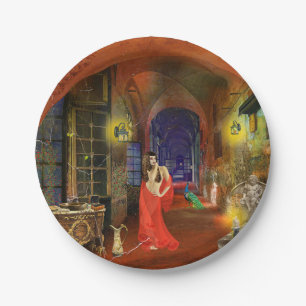 Blood Bath Paper Plate