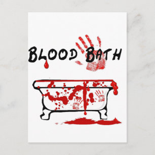 Blood Bath Postcard