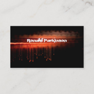 blood business card