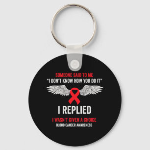 Blood Cancer Awareness - Blood Cancer Awareness Mo Key Ring