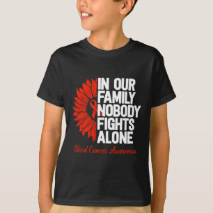 Blood Cancer Awareness Family Leukaemia Lymphoma B T-Shirt