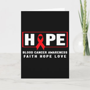 Blood Cancer Awareness - Hope Blood Cancer Awarene Card