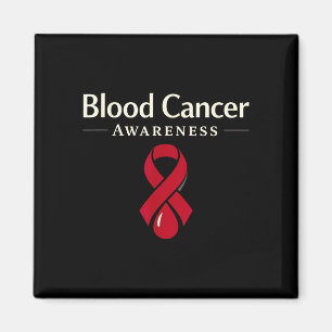 Blood cancer awareness leukaemia lymphoma survivor magnet