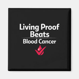 Blood cancer awareness leukaemia lymphoma survivor magnet