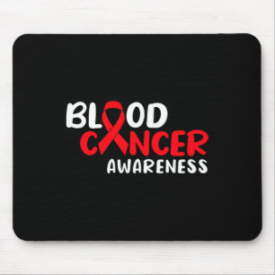 Blood Cancer Awareness Mouse Mat