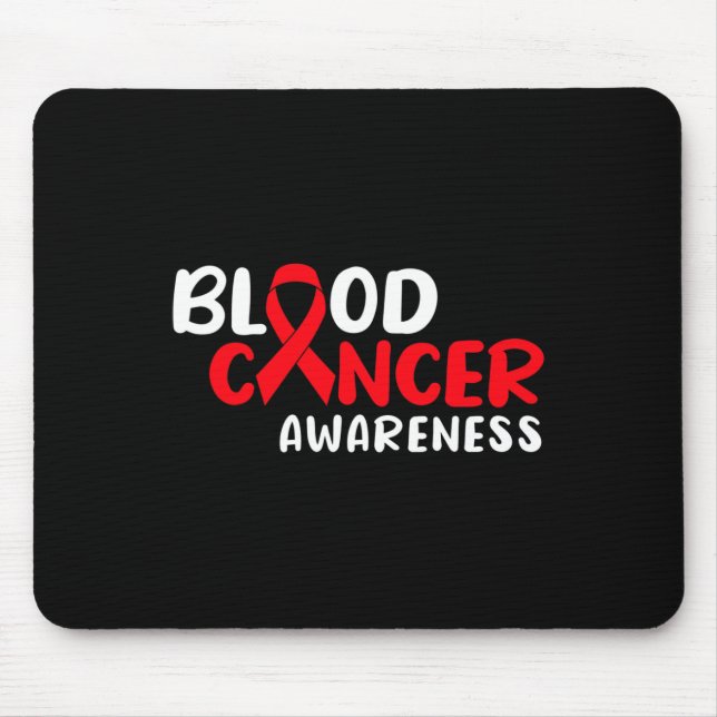 Blood Cancer Awareness  Mouse Mat (Front)