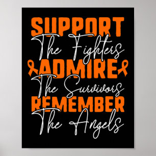 Blood Cancer Awareness Shirt Poster