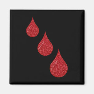 Blood Cancer blood cancer awareness  Magnet