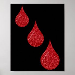 Blood Cancer blood cancer awareness  Poster