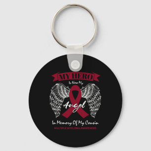 Blood Cancer In Memory Of Cousin Multiple Myeloma Key Ring