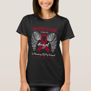 Blood Cancer In Memory Of Friend Multiple Myeloma T-Shirt