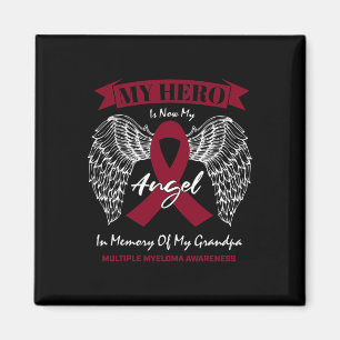 Blood Cancer In Memory Of Grandpa Multiple Myeloma Magnet