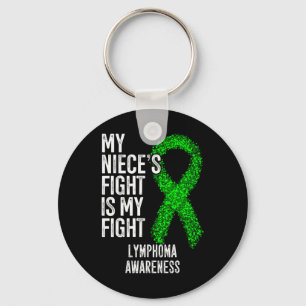 Blood Cancer My Niece's Fight Is My Fight Lymphoma Key Ring