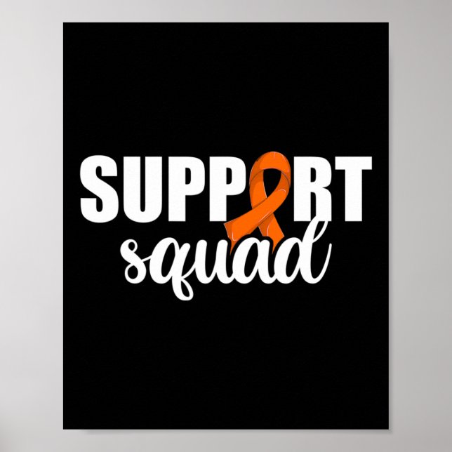 Blood Cancer Support Squad 1 Poster (Front)