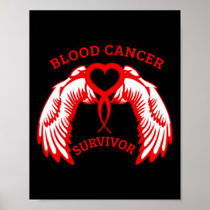 Blood Cancer Survivor Lymphoma Leukaemia Myeloma A Poster