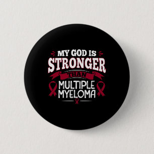Blood Cancer Survivor - Multiple Myeloma Awareness 6 Cm Round Badge