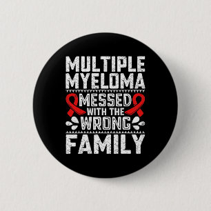 Blood Cancer Survivor Plasma Cell Myeloma Awarenes 6 Cm Round Badge