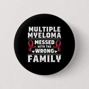 Blood Cancer Survivor Plasma Cell Myeloma Awarenes 6 Cm Round Badge