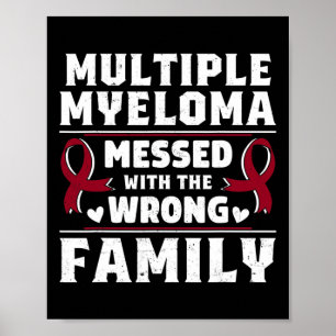 Blood Cancer Survivor Plasma Cell Myeloma Awarenes Poster