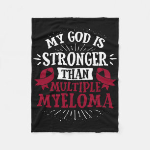 Blood Cancer Tee - Multiple Myeloma Awareness Fleece Blanket