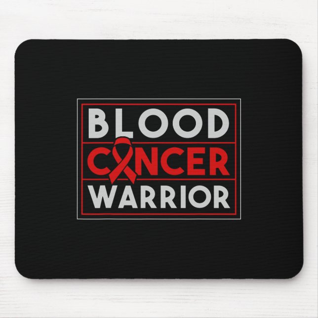 Blood Cancer Warrior Fighter 2  Mouse Mat (Front)