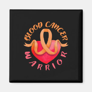 Blood Cancer Warrior Lymphoma Leukaemia Awareness Magnet
