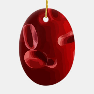 Blood Cells Ceramic Tree Decoration