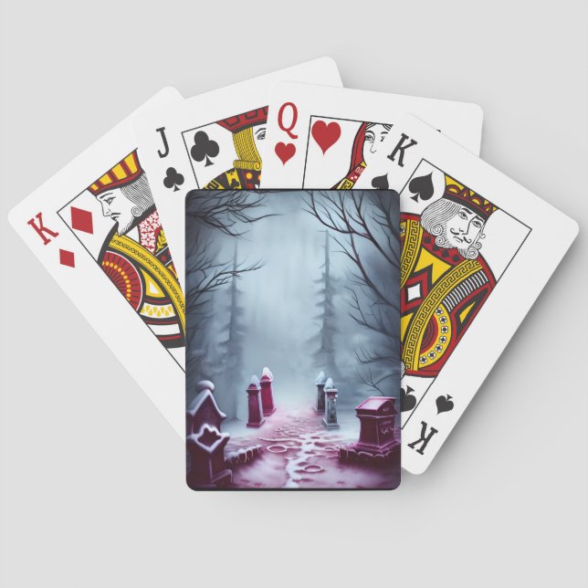 Blood Cemetery Playing Cards (Back)