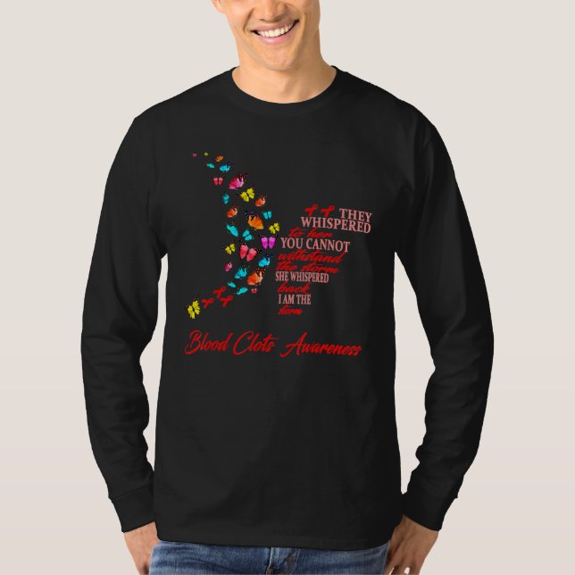 Blood Clots Warrior Im Fine T-Shirt (Front)