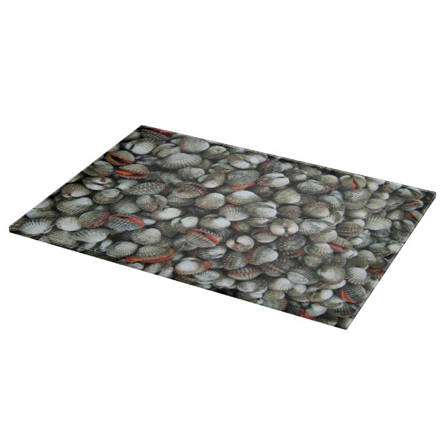 Blood Cockle Shells Cutting Board (Corner)