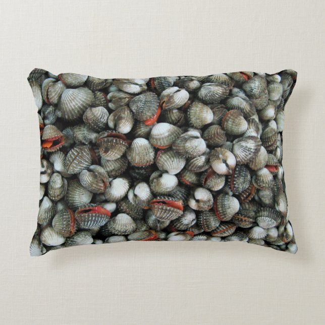 Blood Cockle Shells Decorative Cushion (Front)