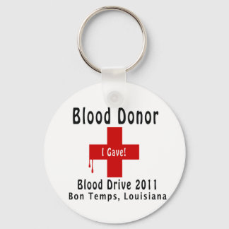 blood donor 2011 W-drops Key Ring