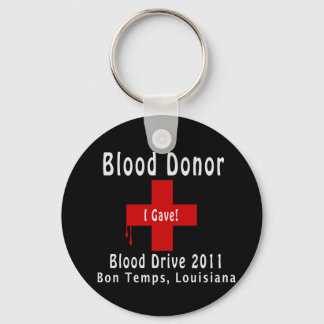 blood donor 2011 W-drops Key Ring