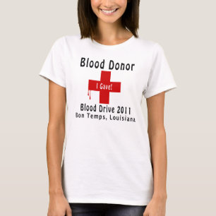 blood donor 2011 W-drops T-Shirt