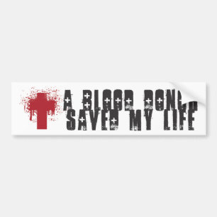 Blood Donor Bumper Sticker