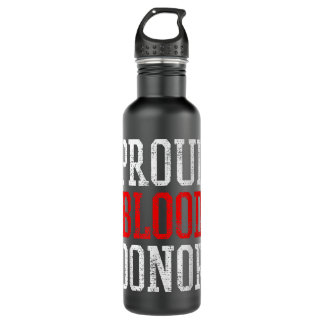 Blood Donor World Blood Donor Day  Donation Gift 710 Ml Water Bottle