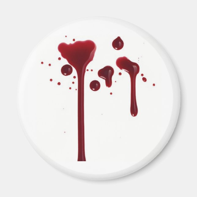 blood drip magnet (Front)