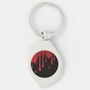 Blood dripping key ring