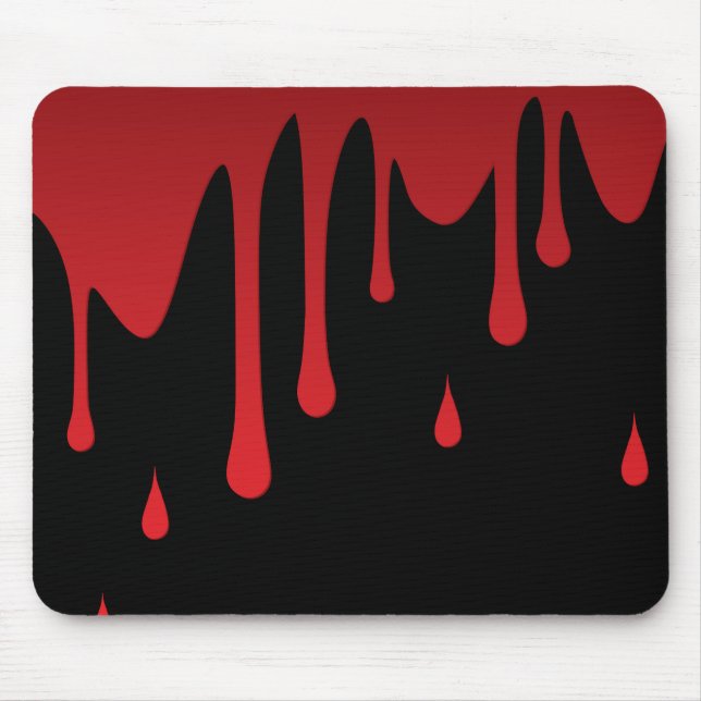 Blood dripping mouse mat (Front)