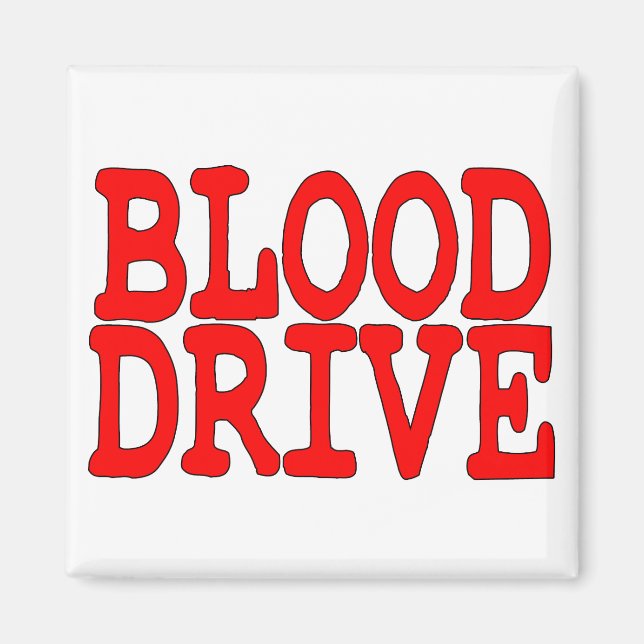 Blood Drive Magnet (Front)
