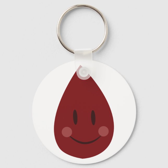 Blood Drop Key Ring (Front)