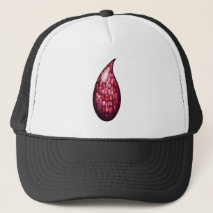 Blood Drop Trucker Hat