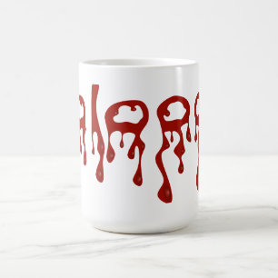 Blood Drops Halloween Mug
