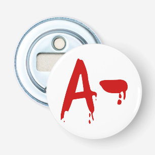 Blood Group A- Negative #Horror Hospital Bottle Opener